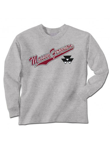 Massey Ferguson Children's Logos Long Sleeve T-Shirt