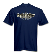 Farmall Grill Pinstripe T-Shirt