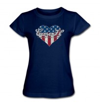 Case IH Patriotic Heart T-Shirt