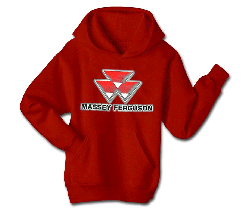 Massey Ferguson Men's Shadow Logo Hoodie 