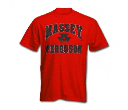 Massey Ferguson Men's Weathered Logo T-Shirt 
